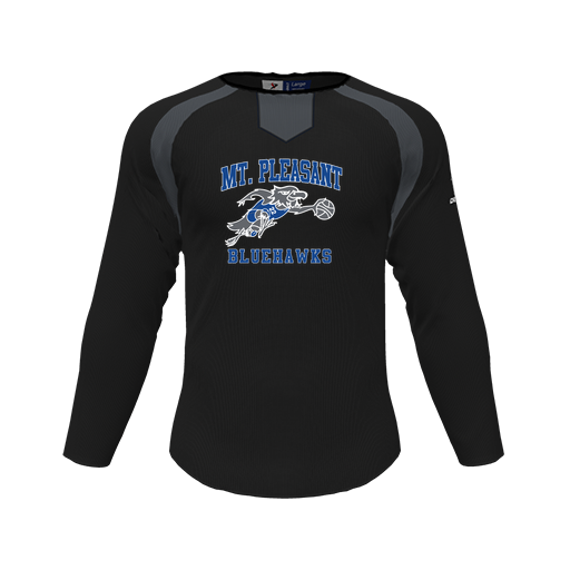 [CUS-DFW-PULL-FLC-CNK-LSL-BLK-YS-LOGO1] Pullover (Youth S, Black, Logo 1)